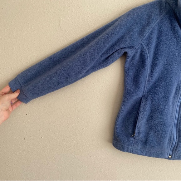 Columbia Lavender Purple Zip Up Fleece Jacket Girl’s Size Medium 10/12 - Picture 2 of 10